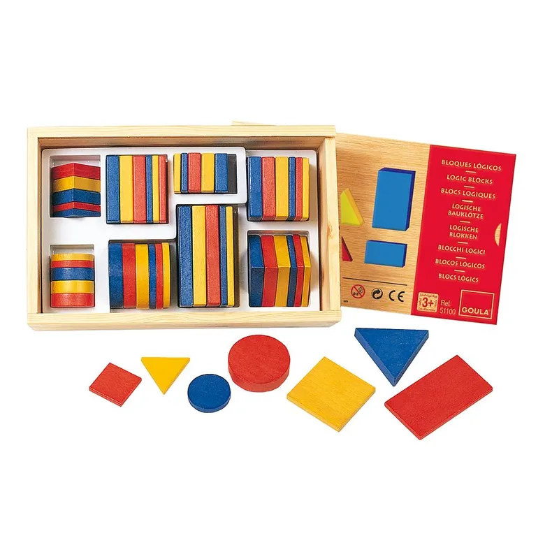 Bloques Lógicos madera