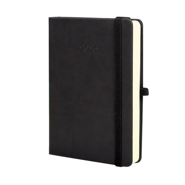 Agenda Textura m4 1dp 2025 negro+