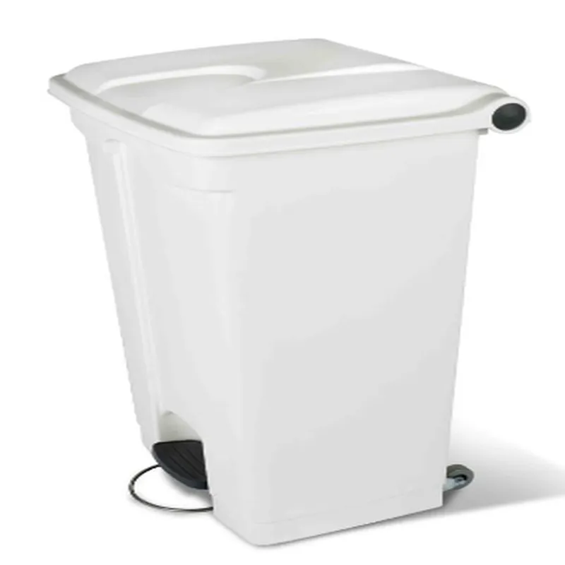 Contenedor 90L Tapa Blanca JVD