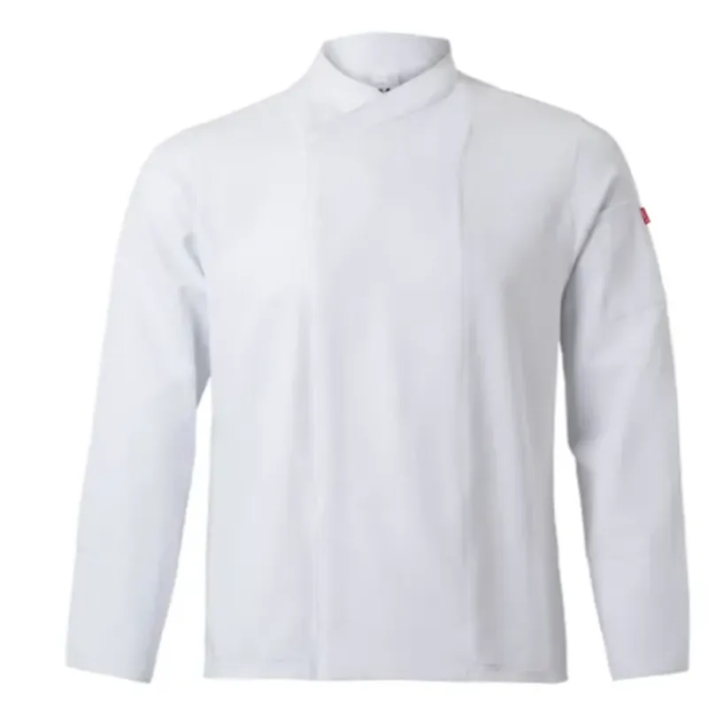 Casaca Cocina Hombre Blanca Bordado Pecho (T/2XL) OCA HOTELES
