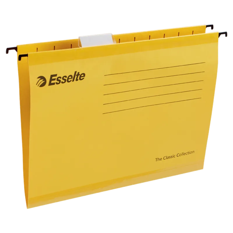 Carpeta Colgante Classic Esselte A4 Amarillo (Pack de 25und)