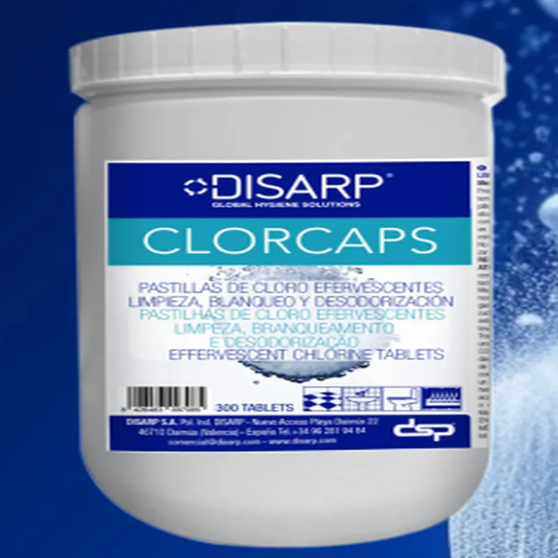Clorcaps Pastillas De Cloro Efervescentes C/300