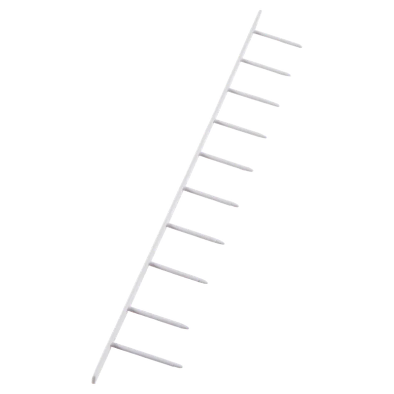 Peines GBC de Encuadernación 10 Púas 25mm (1") Blanco (Caja de 100 unidades)