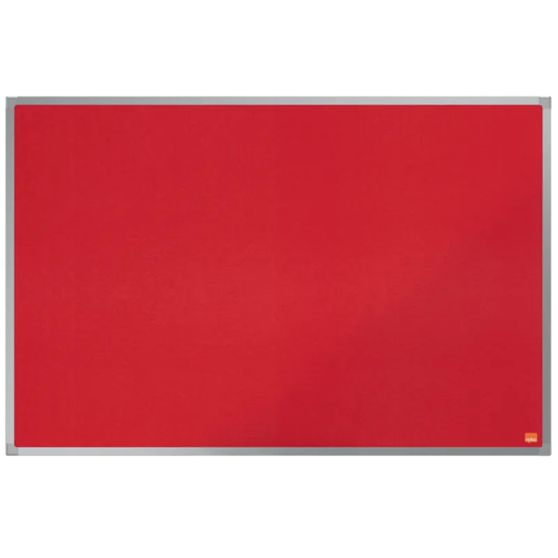 Tablero de Anuncios de Fieltro Rojo 900x600mm