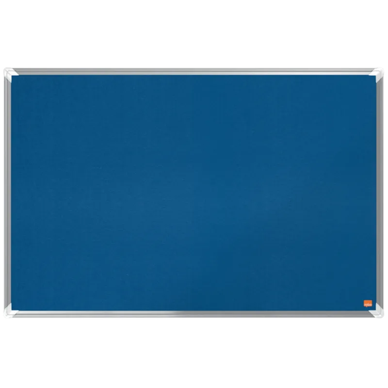 Tablero de Anuncios de Fieltro Azul 900x600mm
