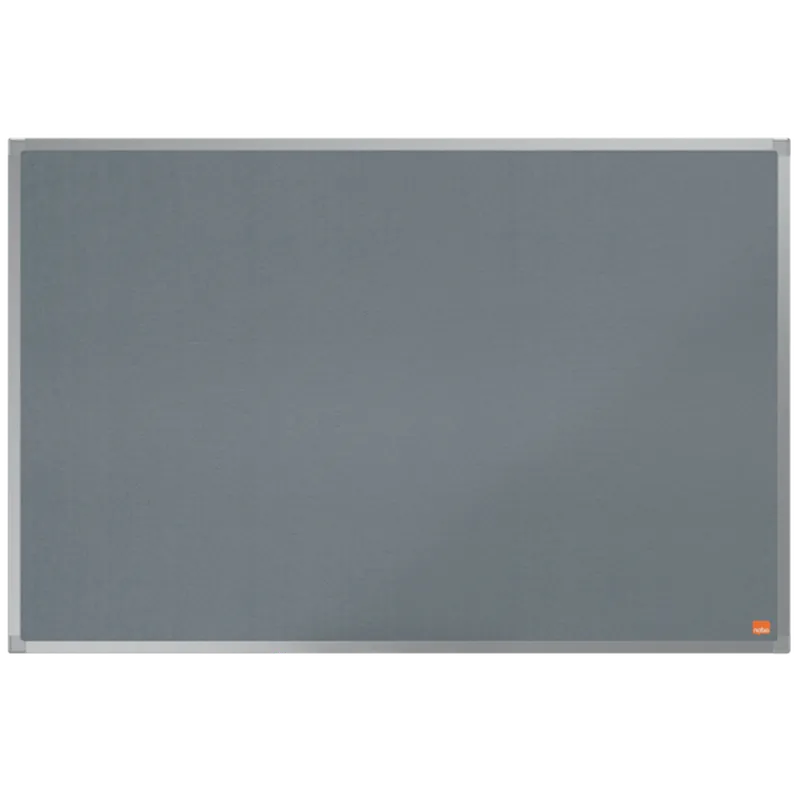 Tablero de Anuncios de Fieltro Gris 900x600mm