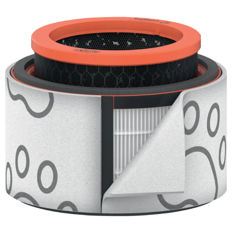 Tambor de filtro HEPA 3 en 1 para mascotas para purificador de aire pequeño Leitz TruSens Z-1000