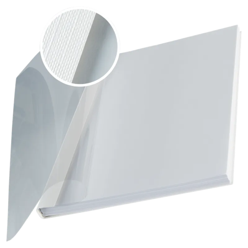Portadas de Encuadernación A4 Flexible Blanco 10,5mm (Pack de 10und)