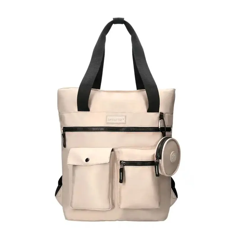 Mochila Bolso Flip Bag con Acolchado para Portátil 15" Beige