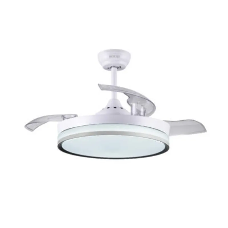 Ventilador Blanco. Aspas retráctiles.